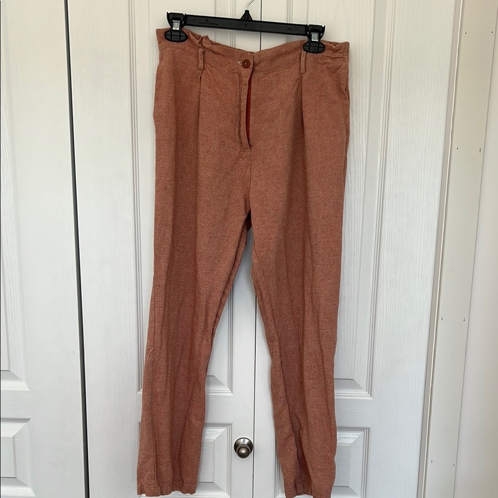 LAB Linen Rust Pants
